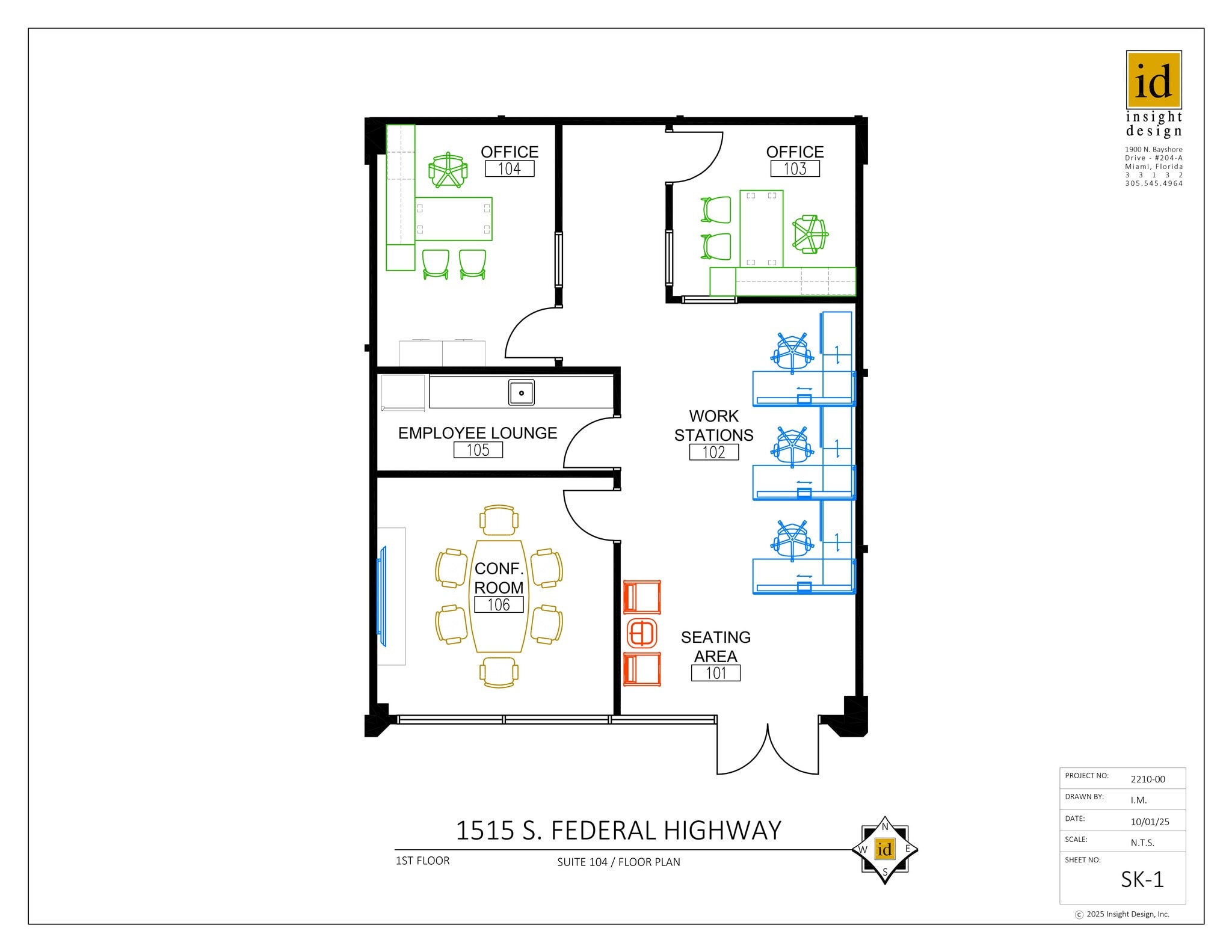 1515 S Federal Hwy, Boca Raton, FL for lease Site Plan- Image 1 of 1
