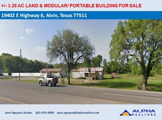 Plus de détails pour Two Portable Buildings and Land for Sale – à vendre, Alvin, TX