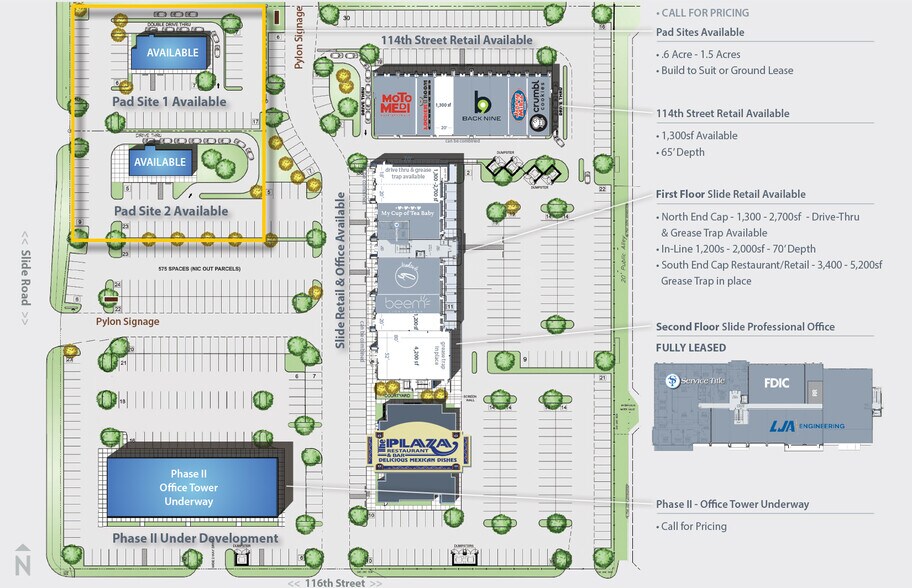 11417 Slide Rd, Lubbock, TX à louer - Plan de site - Image 2 de 7