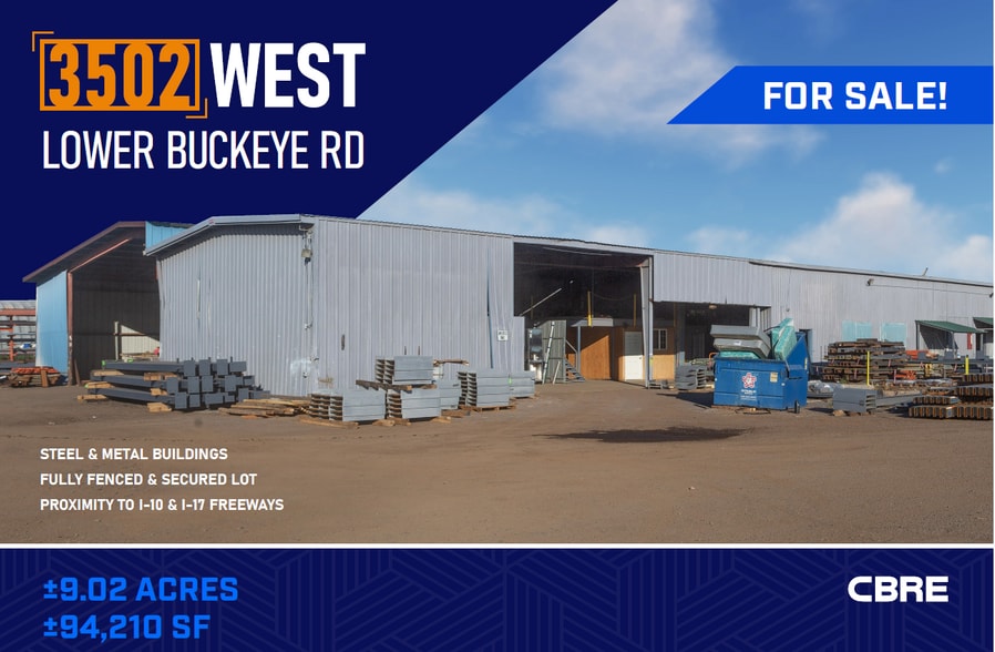 3502 W Lower Buckeye Rd, Phoenix, AZ for sale - Building Photo - Image 1 of 5