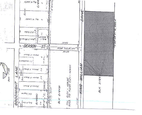 10502-10590 King William Dr, Dallas, TX à louer - Plan cadastral - Image 3 de 4