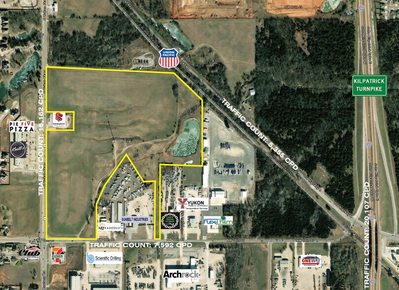 NW 10th St & N Mustang Rd, Yukon, OK à vendre - Photo principale - Image 1 de 1