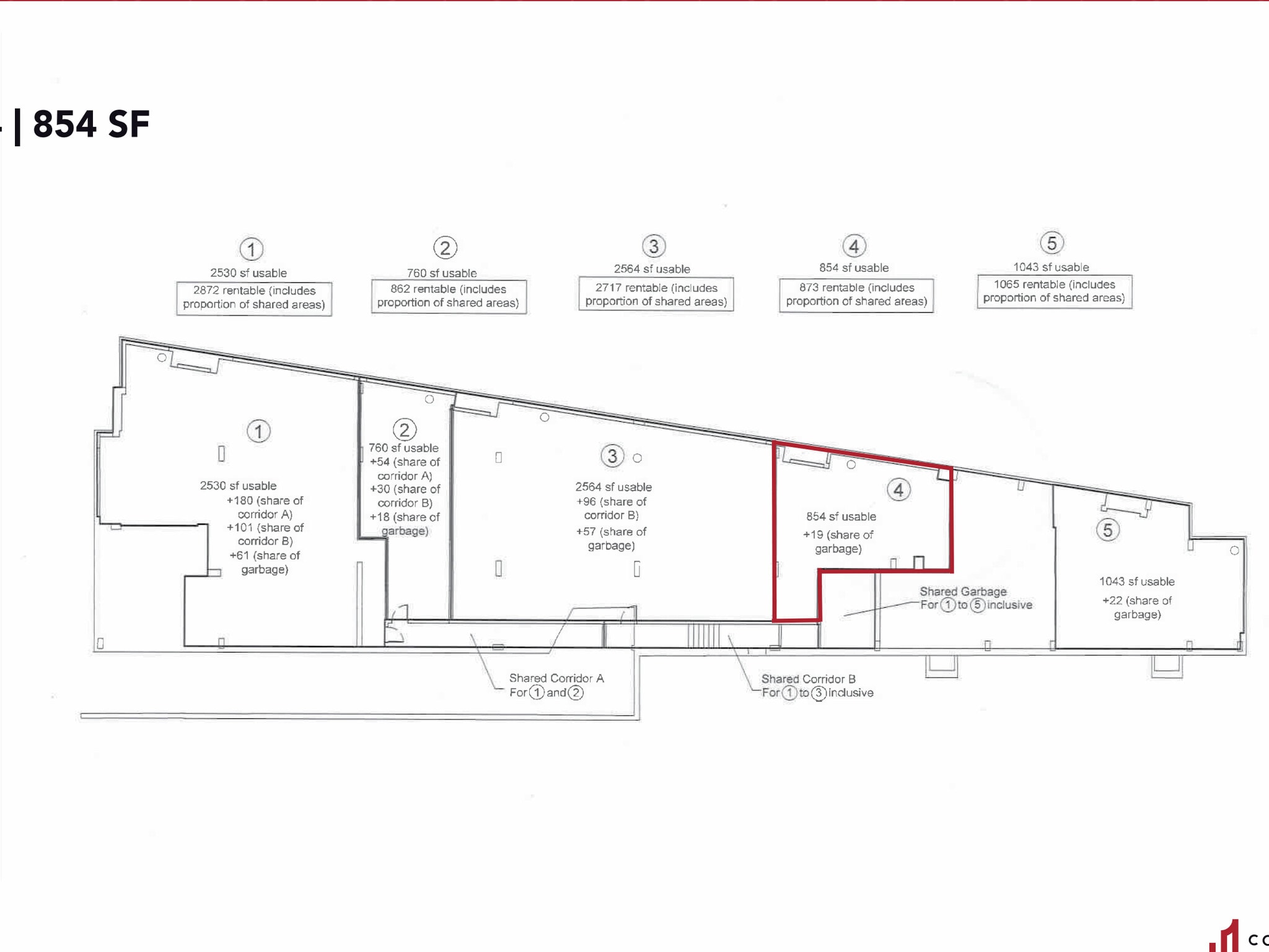 1050 Bank St, Ottawa, ON for lease Floor Plan- Image 1 of 1