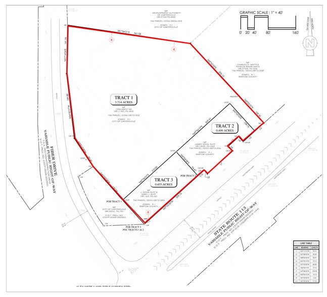 Highway 113 at Fiber Drive, Cartersville, GA for sale - Building Photo - Image 2 of 2