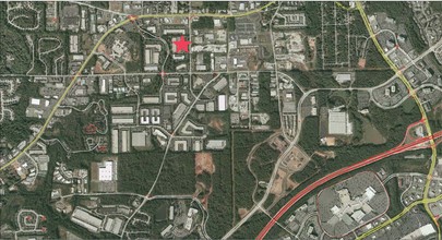 1100 Northmeadow Pky, Roswell, GA - Aerial map view