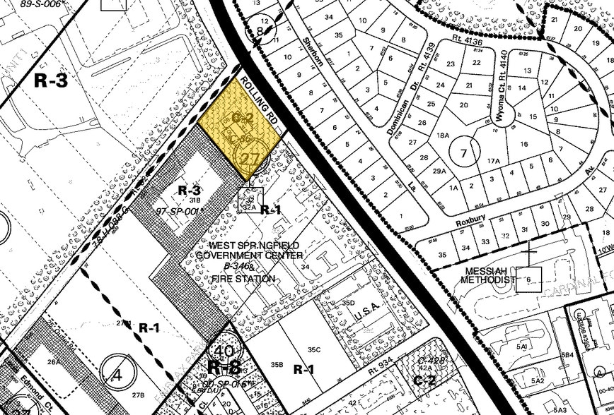 6116 Rolling Rd, Springfield, VA à vendre - Plan cadastral - Image 3 de 53
