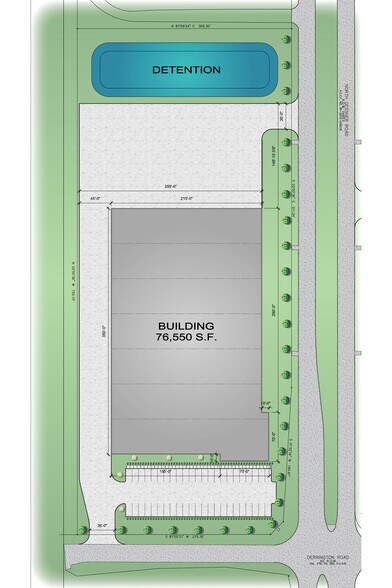 N Gessner & Derrington Rd, Houston, TX for lease - Site Plan - Image 2 of 3