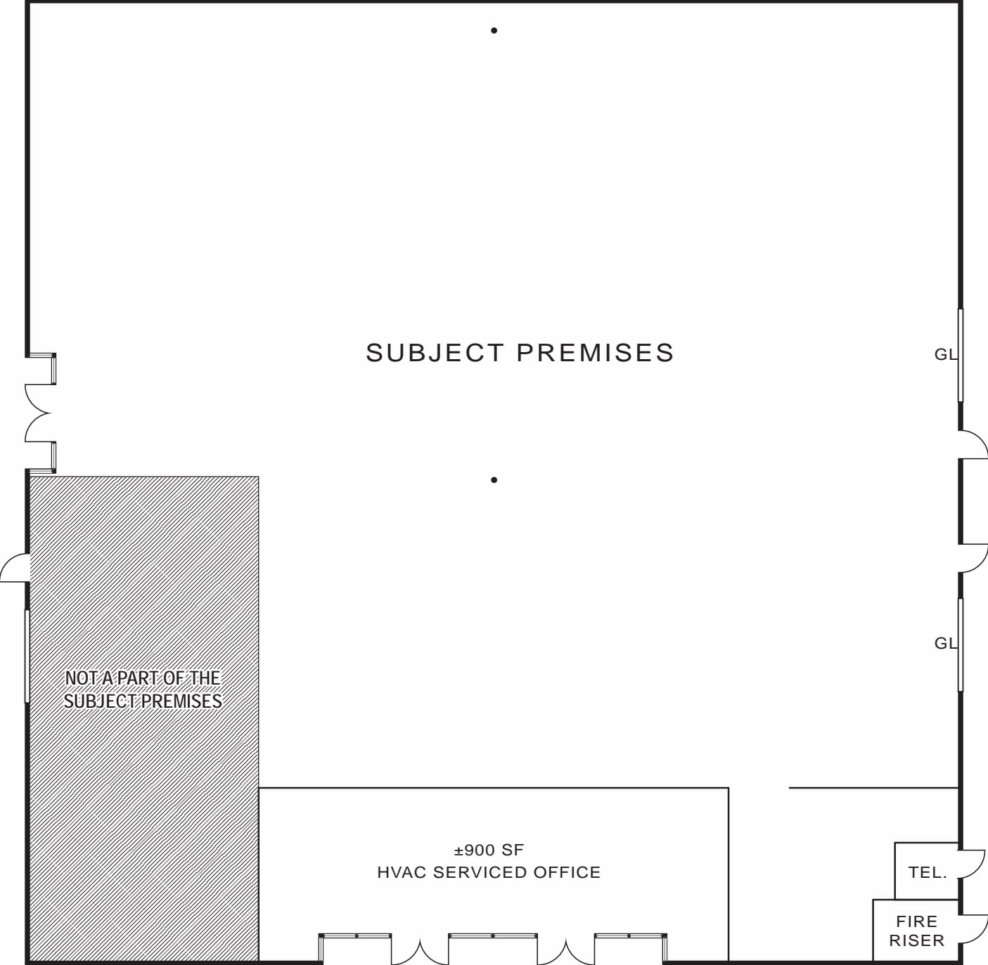 2380 Main St, Chula Vista, CA à louer Plan d’étage- Image 1 de 1