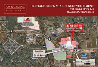 Plus de détails pour 47 Heritage Cir, Magnolia, TX - Terrain à vendre