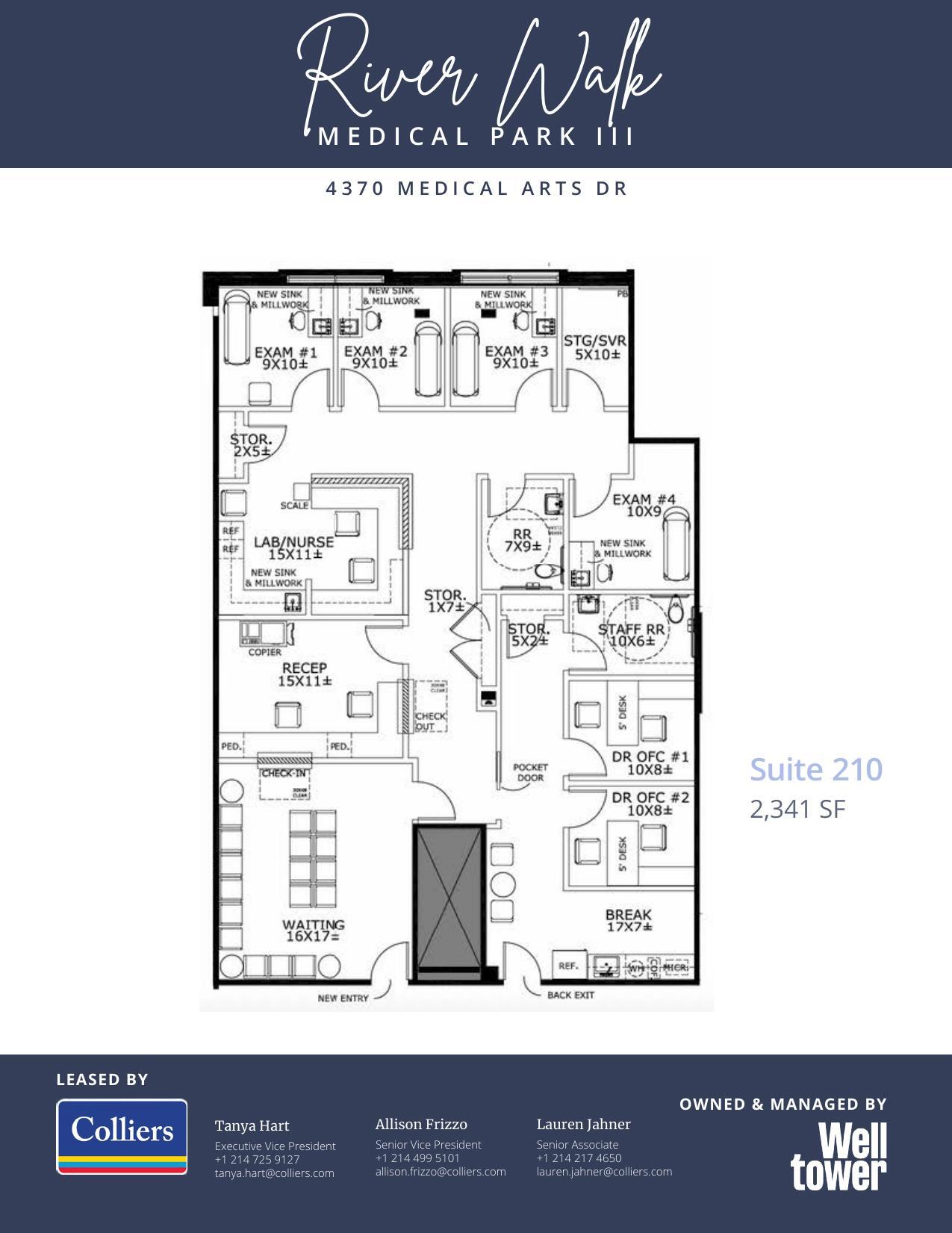 4370 Medical Arts Dr, Flower Mound, TX for lease Floor Plan- Image 1 of 1