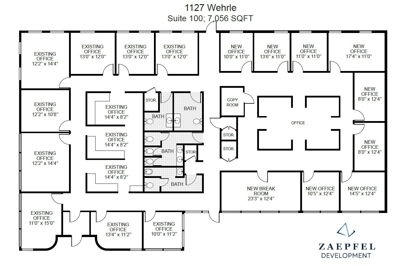 1127 Wehrle Dr, Williamsville, NY for lease Floor Plan- Image 1 of 1