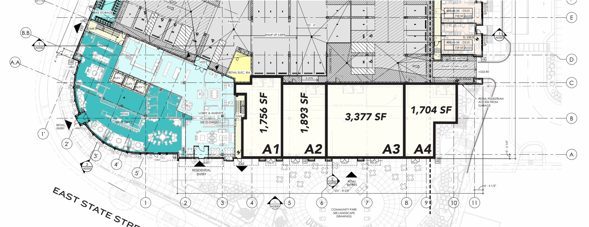 224 E State St, West Lafayette, IN for lease Site Plan- Image 1 of 1