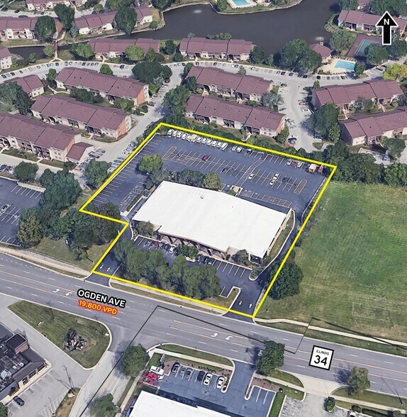 2900 Ogden Ave, Lisle, IL à vendre - Aérien - Image 2 de 5