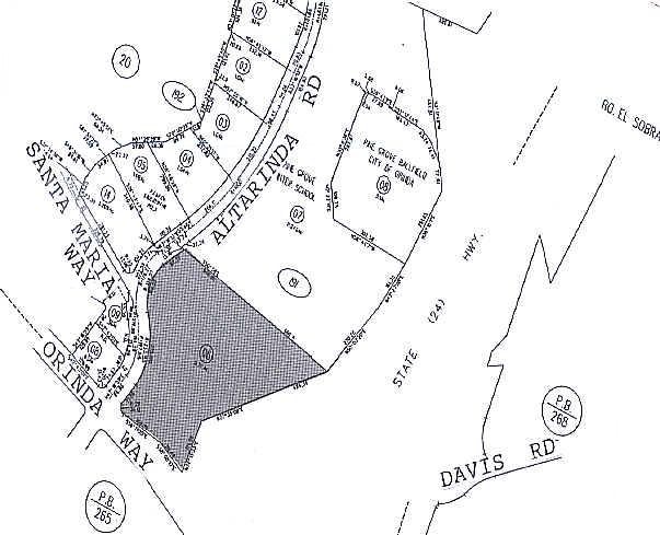 4 Orinda Way, Orinda, CA à vendre - Plan cadastral - Image 1 de 1