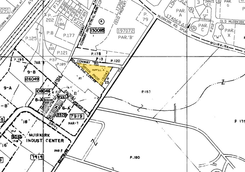 12096-12110 Conway Rd, Beltsville, MD for lease - Plat Map - Image 2 of 3
