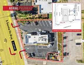 1004 S Santa Fe Ave, Vista, CA - Aérien  Vue de la carte - Image1