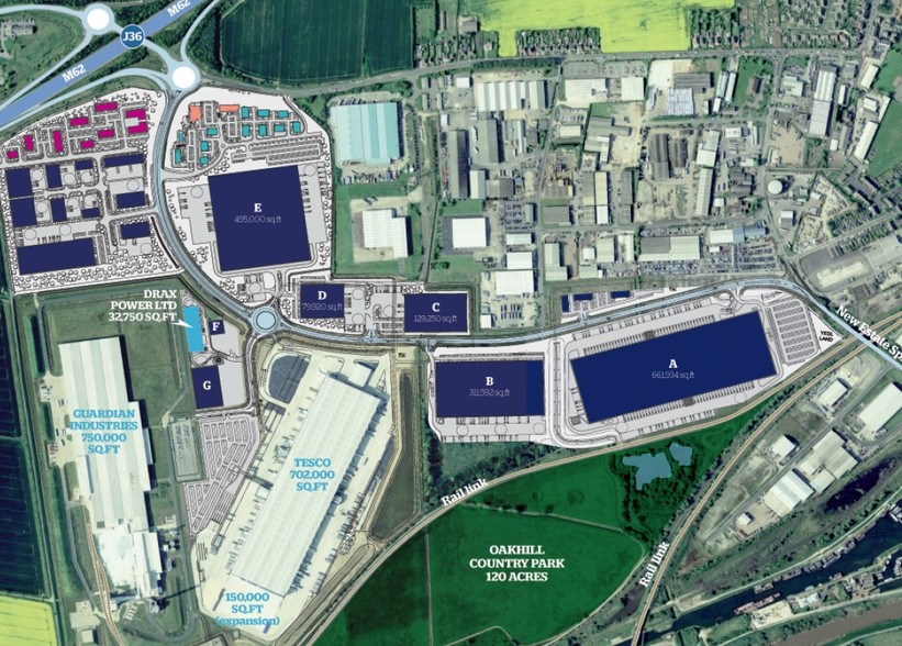 Rawcliffe Rd, Goole for sale - Site Plan - Image 3 of 7