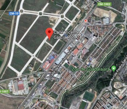 Terrain dans Guadalajara, Guadalajara à vendre - Plan cadastral - Image 2 de 2