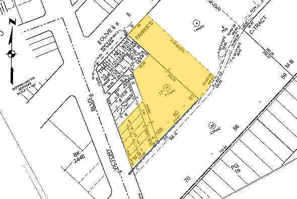178 S Victory Blvd, Burbank, CA for lease - Plat Map - Image 3 of 10