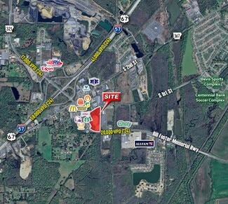 More details for Bill Foster Memorial Hwy & 1st Street, Cabot, AR - Land for Sale