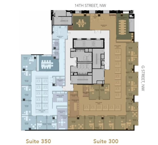 699 14th St NW, Washington, DC à louer Plan d’étage- Image 1 de 1