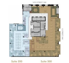 699 14th St NW, Washington, DC à louer Plan d’étage- Image 1 de 1