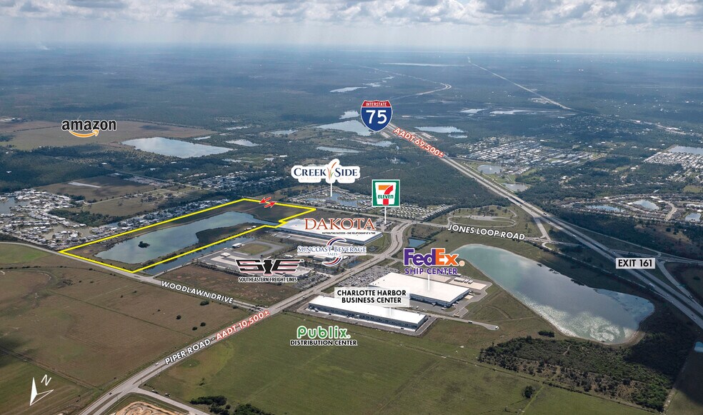 27050 Jones Loop Road, Punta Gorda, FL à vendre - Aérien - Image 2 de 6