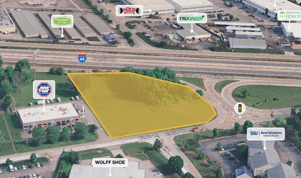 470 S Highway Dr, Fenton, MO à vendre - Aérien - Image 1 de 2