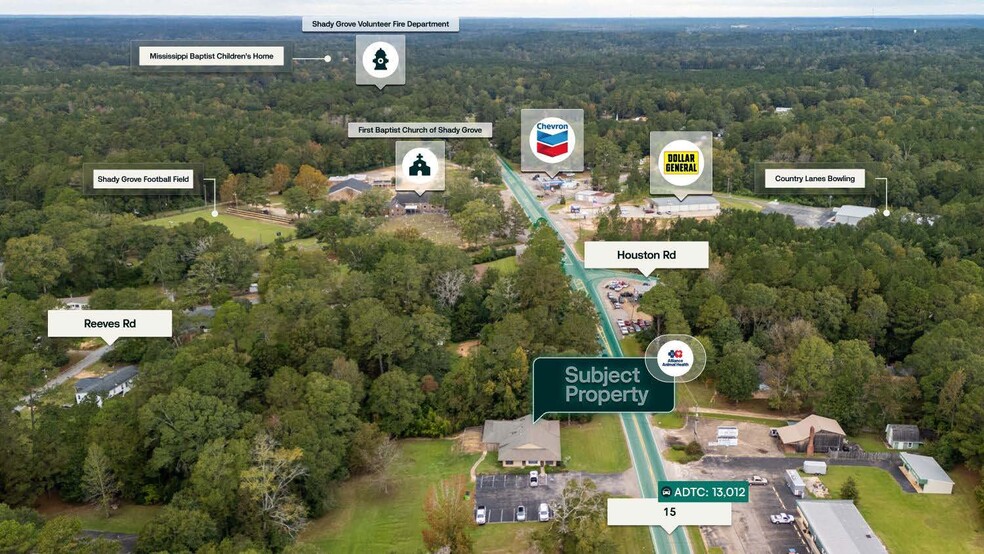 4412 Highway 15 N, Laurel, MS for sale - Aerial - Image 2 of 3