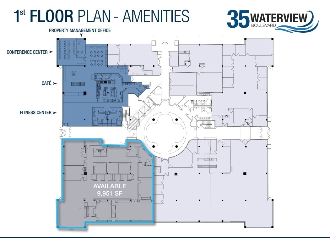 35 Waterview Blvd, Parsippany, NJ for lease Floor Plan- Image 1 of 1