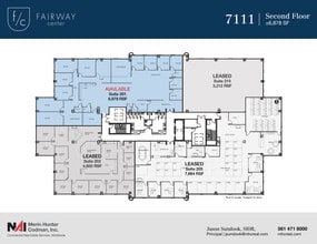 7108-7121 Fairway Dr, Palm Beach Gardens, FL for lease Floor Plan- Image 2 of 8