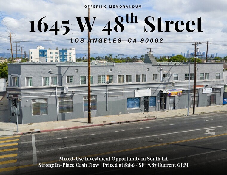 1645 W 48th St, Los Angeles, CA for sale - Primary Photo - Image 1 of 21