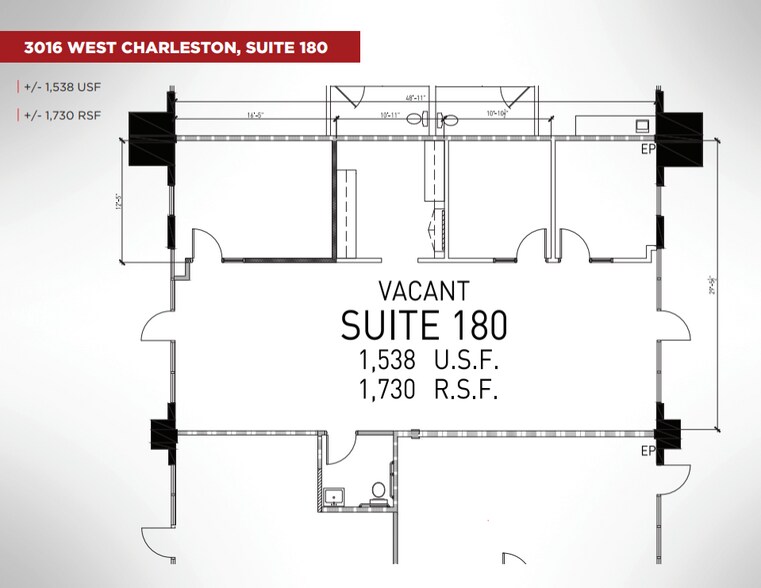 3016 W Charleston Blvd, Las Vegas, NV à louer - Photo du bâtiment - Image 2 de 9