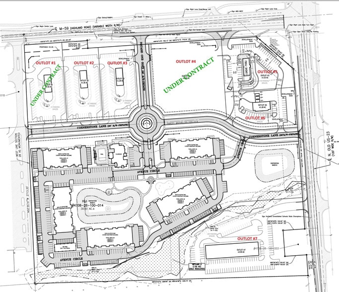 Old Us 23, Hartland, MI for sale - Site Plan - Image 2 of 2