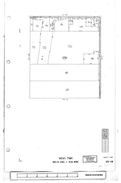 39525 14 Mile Rd, Novi, MI à vendre - Plan cadastral - Image 1 de 1