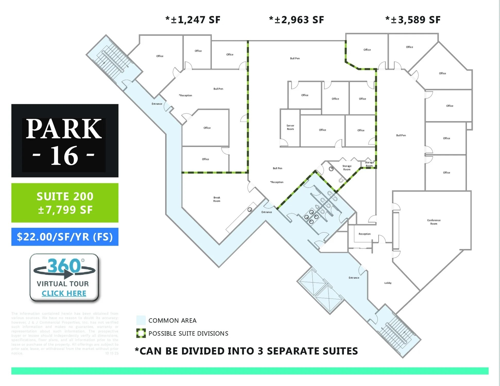 3221 N 16th St, Phoenix, AZ à louer Plan d’étage- Image 1 de 23