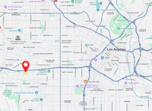 5000 W Adams Blvd, Los Angeles, CA - AERIAL  map view - Image1