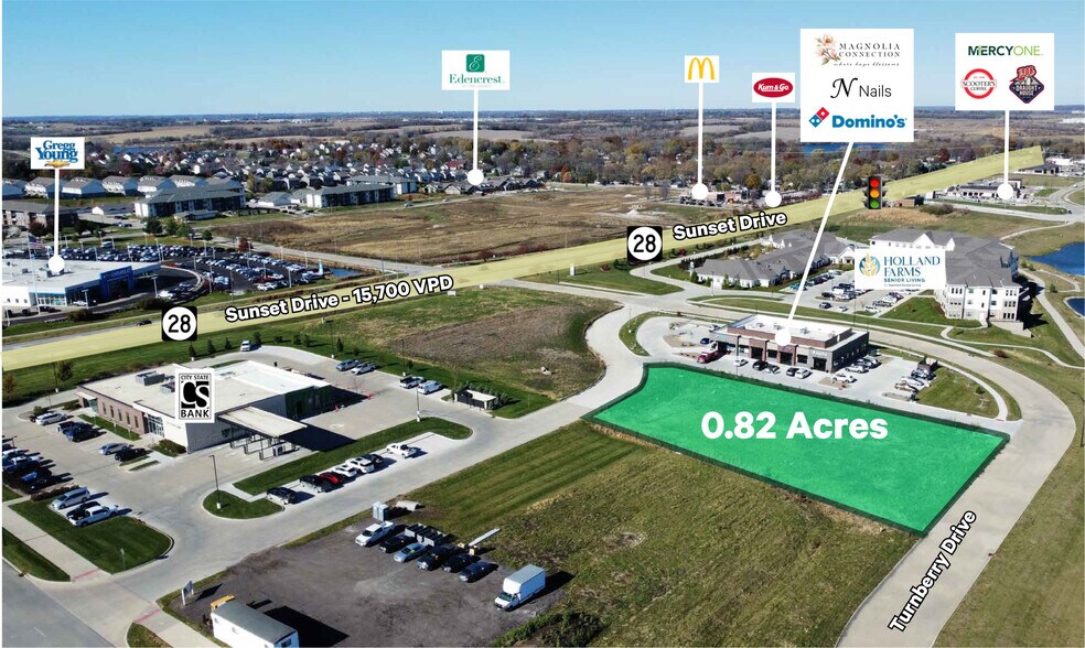 Highway 28 & Turnberry Drive, Norwalk, IA à vendre - Photo principale - Image 1 de 15