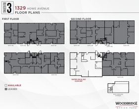 1321 Howe Ave, Sacramento, CA à louer Plan d’étage- Image 1 de 1