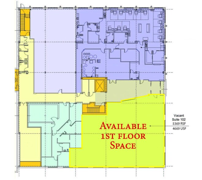 601 W 5th Ave, Spokane, WA à louer - Plan d’étage - Image 3 de 8