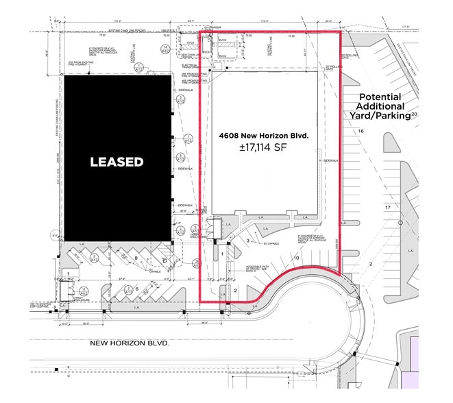 4520-4608 New Horizon Blvd, Bakersfield, CA for lease - Building Photo - Image 2 of 3