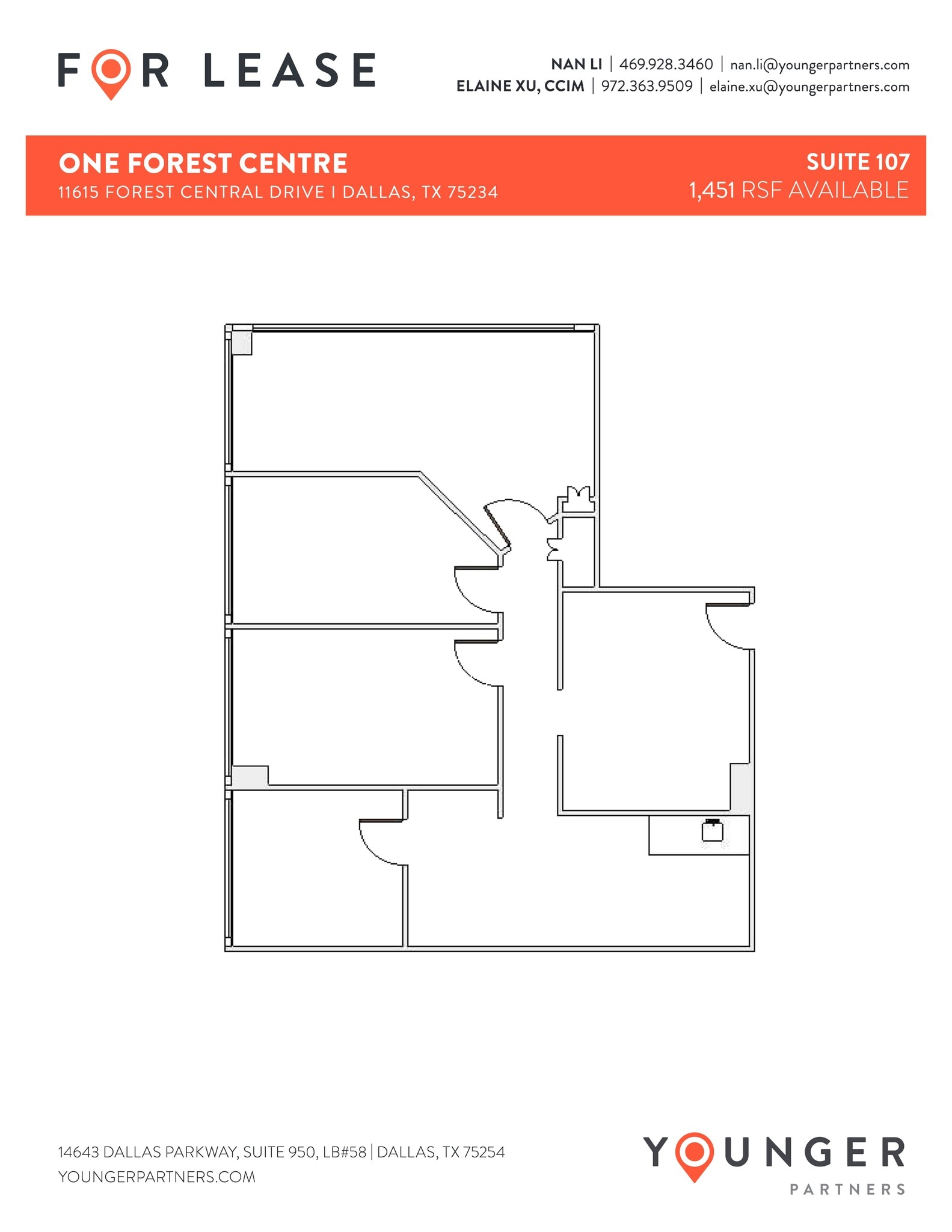 11615 Forest Central Dr, Dallas, TX à louer Plan de site- Image 1 de 7