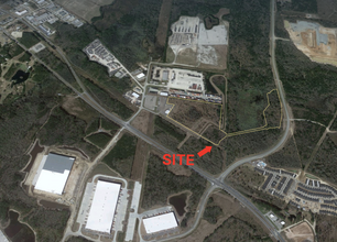 115 Parkway Dr, Rincon, GA - aerial  map view