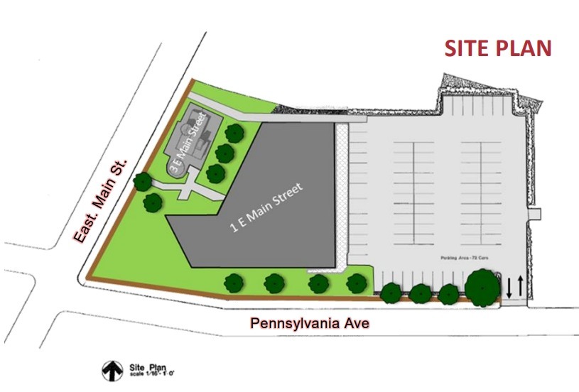 1-3 E. Main Street portefeuille de 2 propriétés à vendre sur LoopNet.ca - Plan de site - Image 2 de 3