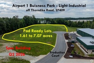8015 Thorndike Rd, Greensboro, NC - Aerial map view - Image1