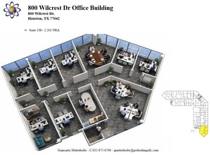 800 Wilcrest Dr, Houston, TX à louer Photo intérieure- Image 1 de 2