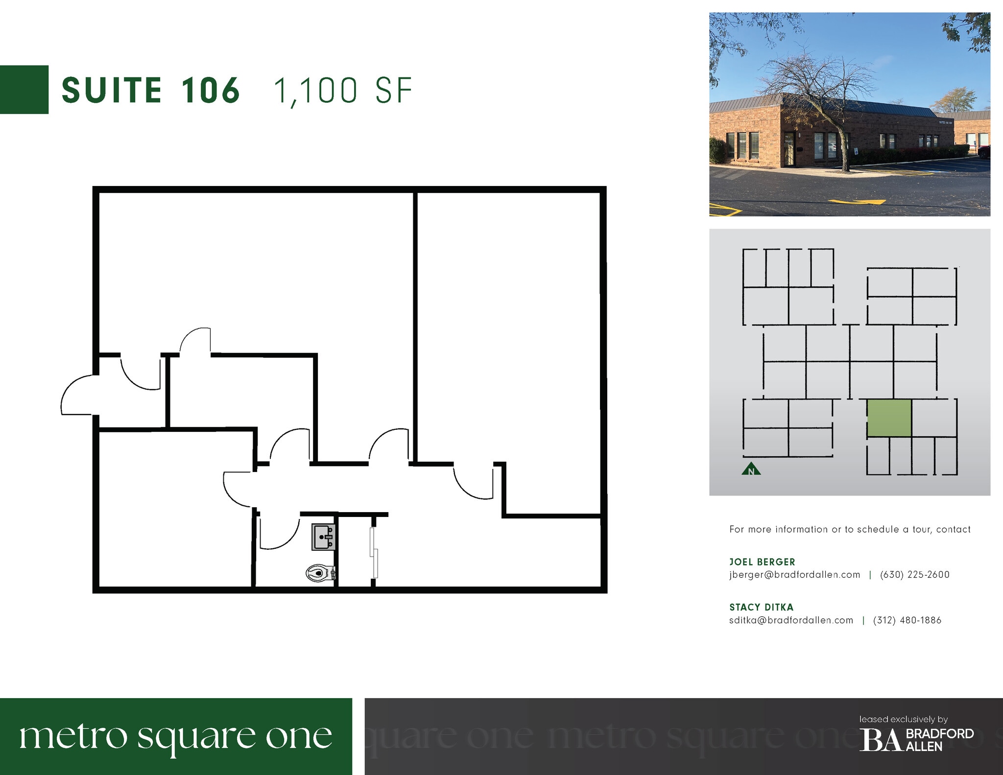 10 W Phillip Rd, Vernon Hills, IL à louer Plan d’étage- Image 1 de 1