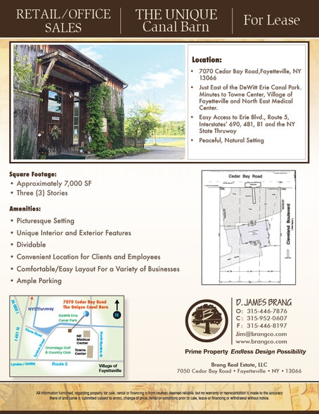 7070 Cedar Bay Rd, Fayetteville, NY for lease - Building Photo - Image 1 of 4