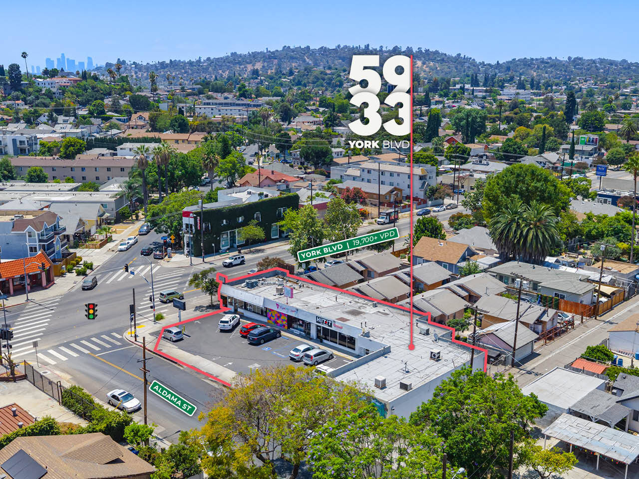 5933-5939 York Blvd, Los Angeles, CA à vendre Photo du bâtiment- Image 1 de 9