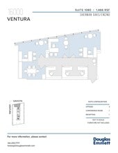 16000 Ventura Blvd, Encino, CA à louer Plan d’étage- Image 1 de 1